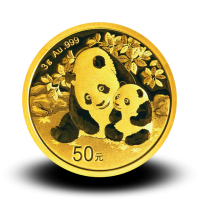 3 g, Zlatni Kineski panda 2023