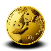 3 g,  China Panda Gold Coin 2016 - 2022