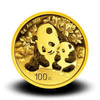 8 g, Zlatni Kineski panda 2023