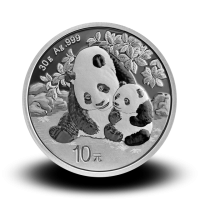 30 g, Srebrni Kineski panda 2019