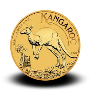 31,162 g, Australian Kangaroo Gold Coin 1989 - 2019