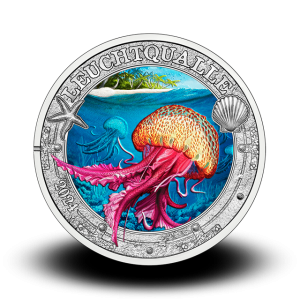 16 g  (Cu/Ni),  Luminous Marine Life series - Mauve Stinger