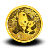 1 g, Zlati Kitajski panda 2016 - 2025