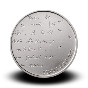 15 g, srebrnik 110. obletnica rojstva slovenskega pisatelja Borisa Pahorja, 2023
