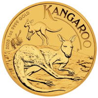 31,162 g, Australian Kangaroo Gold Coin 1989 - 2019