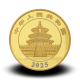 50 g, Zlati Kitajski panda - 2025