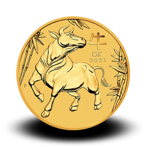 3,133 g, Zlatni Lunarni kalendar - bivol 2021.