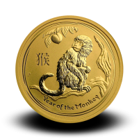 15,5940 g, Zlati lunin koledar - opica 2016