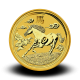 15,5940 g, Zlati lunin koledar - konj 2014
