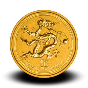 15,5940 g, Zlatni Lunarni kalendar - zmaj 2012.