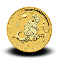 7,8070 g, Zlati lunin koledar - opica 2016