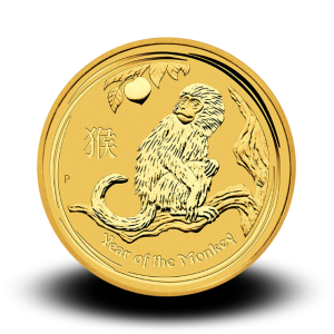 7,8070 g, Zlatni Lunarni kalendar - majmun 2016.