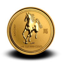 7,8070 g, Zlati lunin koledar - konj 2002