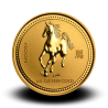 7,8070 g, Zlati lunin koledar - konj 2002