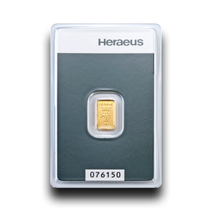 1 g, Zlata palica / Gold bar