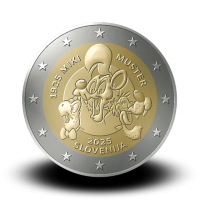 2 €, Europska prijestolnica kulture 2025. Nova Gorica – Gorizia / PROOF