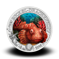16 g (Cu/Ni) - 3 € Luminous Marine Life Series - Devil Scorpionfish