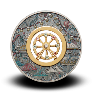 62,21 g, Ferris Wheel Silver Coin