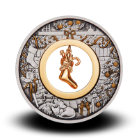 62,21 g, Night before Christmas Silver Coin