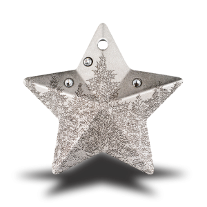 31,103 g, Winter Forest Silver Coin