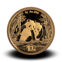 1 g, Zlatni Kineski panda 2026