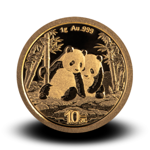 1 g, Zlatni Kineski panda 2026