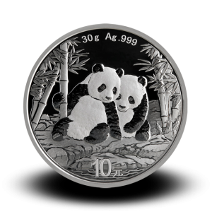 30 g, Srebrni Kineski panda 2019