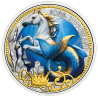 16 g Hipokamp - 3 € kolekcionarska kovanica (2025), serija Mitološka bića