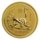 Zlati Lunin koledar KOZA 1 OZ / Gold Lunar GOAT / Lunare Goldmünze ZIEGE