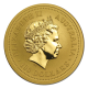 Zlati Lunin koledar KOZA 1 OZ / Gold Lunar GOAT / Lunare Goldmünze ZIEGE