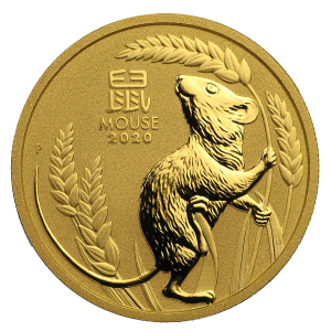 7,8070 g, Zlatni Lunarni kalendar - miš 2020.