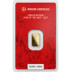 1 g,  Gold bar