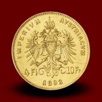 3,23 g, Zlati kovanec / 4 Goldinarji