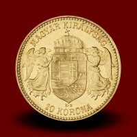 3,39 g, Zlati kovanec / 10 avstrijskih - madžarskih kron