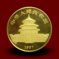 Zlati Kitajski panda 1 OZ / Chinese gold panda coin / China Panda Goldmünze