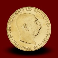 33,90 g, Zlati kovanec / 100 avstrijskih-madžarskih kron