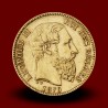 6,46 g, Gold coin  / 20 Bfrs Leopold II